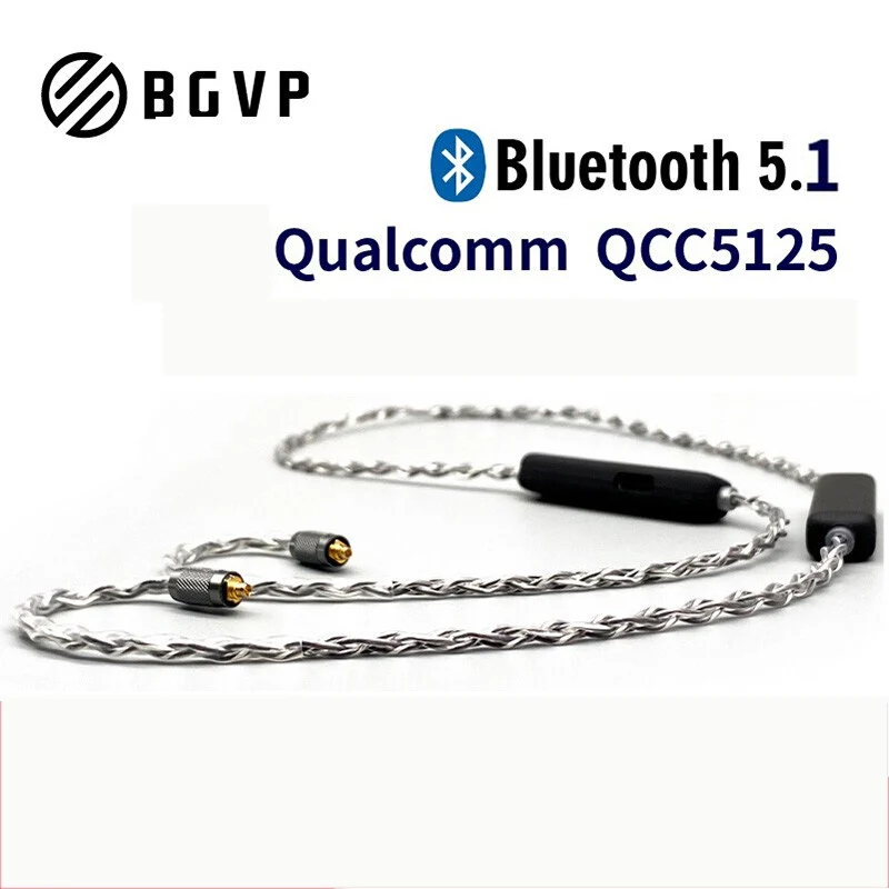 Кабель для наушников BGVP M2 TWS Bluetooth 5 1 APTX QCC5125 чип AAC однокристальный медный
