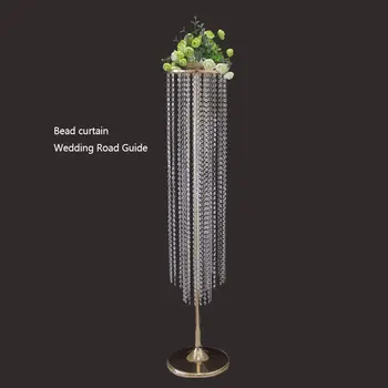 

Wedding Decoration Candlestick gold / silver dining table center flower frame wedding celebration road guide wedding dining tabl