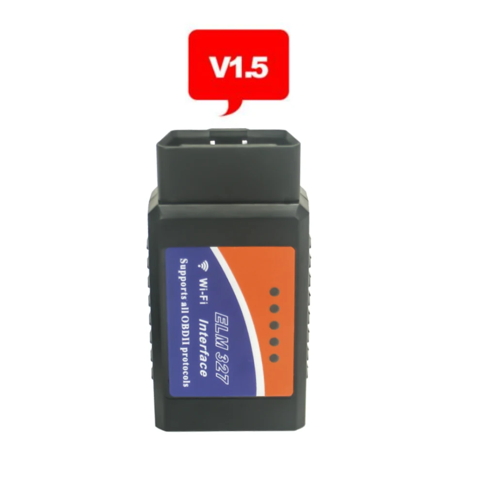 

Car Scanner Diagnostic Tool V1.5 OBD2 ELM327 Wifi OBDII Scanner for BMW Audi Mercedes Porsche VW Ford PIC18F25K80 OBD 2 Scanner