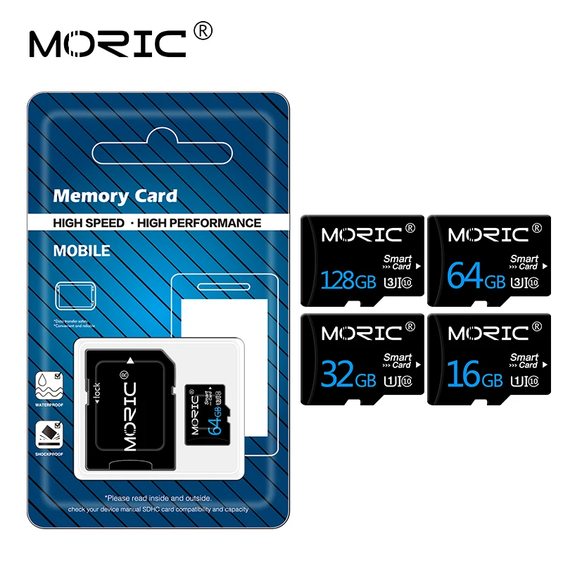 100% оригинальная карта Micro SD 64 Гб Class10 памяти 32 TF 4 ГБ 8 16 128 мини для смартфона и