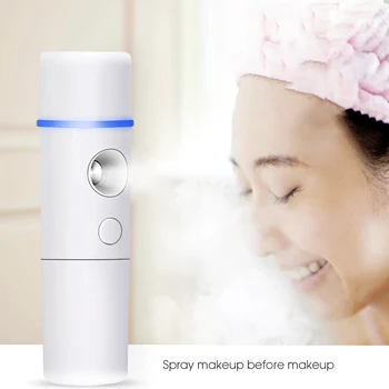 

Nano Air Humidifier Add Potion alcohol Atomize Sterilize Antiviral Mini Portable Fogger Sprayer Aroma Essential Oil Diffuser