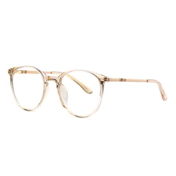 Women's Full Rim Blue Light Blocking Eyeglasses with UV400 Protection (Yellow)