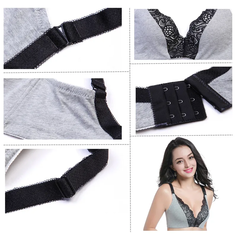Breastfeeding Maternity Nursing Bras Cotton Sleep Bra For pregnant women Pregnancy Lace Underwear Breast Feeding Bra clothing