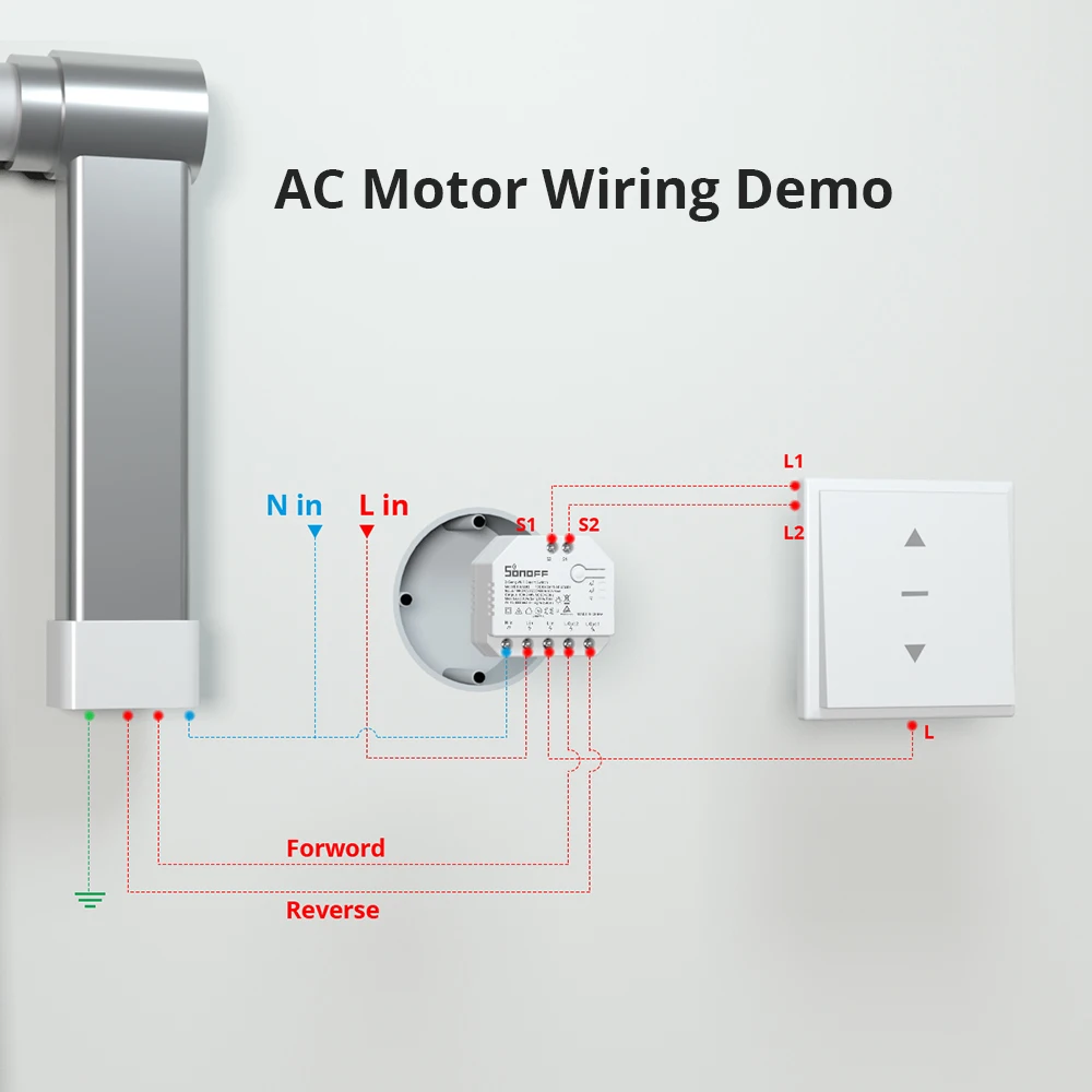 SONOFF DUALR3 Dual Relay Module DIY MINI Power Metering Smart Switch 1-20PCS Two Way Smart Home Control via eWeLink Alexa Google 6