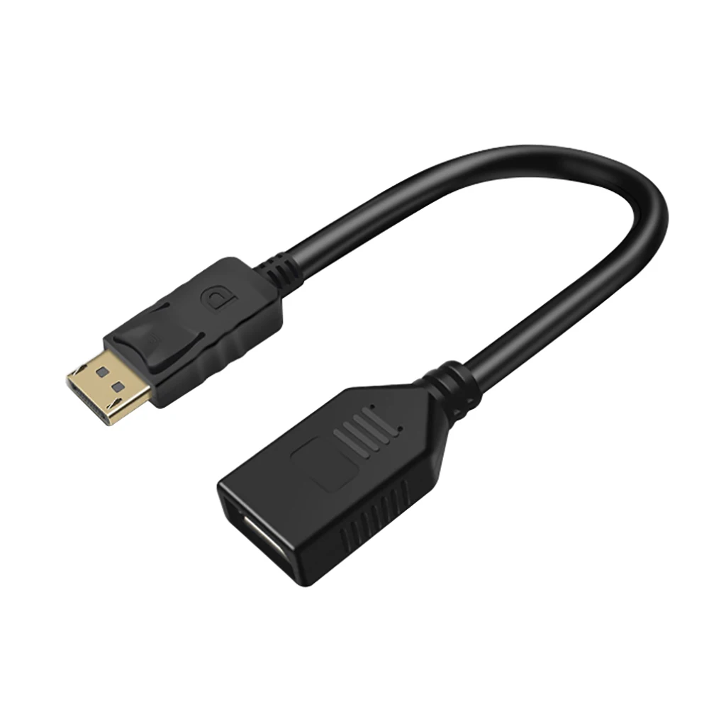 

20 см DP Displayport штекер-гнездо Удлинительный кабель для компьютера ноутбука