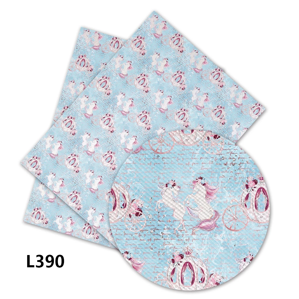 DIY craft supplies 30 cm x 136 cm faux synthetic leather fabric for Hairbow material decoration. L386-390
