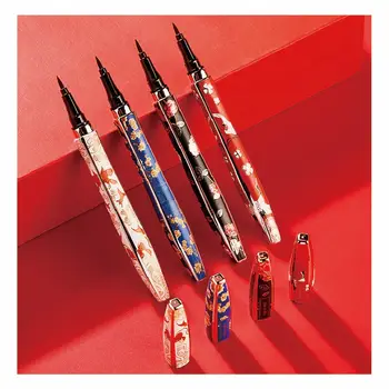 

2020 Chinese Style design Liquid Pen Waterproof Long Lasting Quick Drying Smooth Makeup Beauty matte eyeliner stamp eye pencil