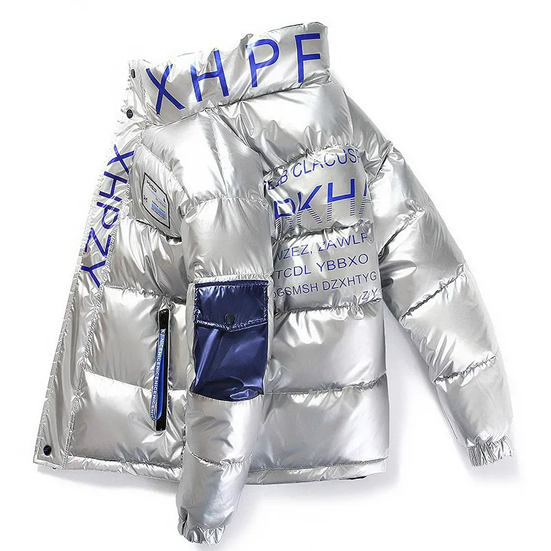 

Winter Solid Color Parka Men Thick Hooded Jacket 2020 New Trend Warm Harajuku Coat Male Casual Zipper Jackets Windproof Outwear