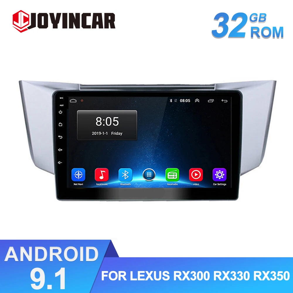 2 din Android автомобильное радио авто стерео для Lexus RX300 RX330 RX350 2003 2010 Автомобильный
