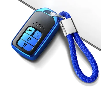 

New upgrade TPU+ABS Car Smart Key Cover Case For Honda CRV Hrv Civic Accord Crv Freed Pilot 2003-2017 2018 2019 2020 Accessories