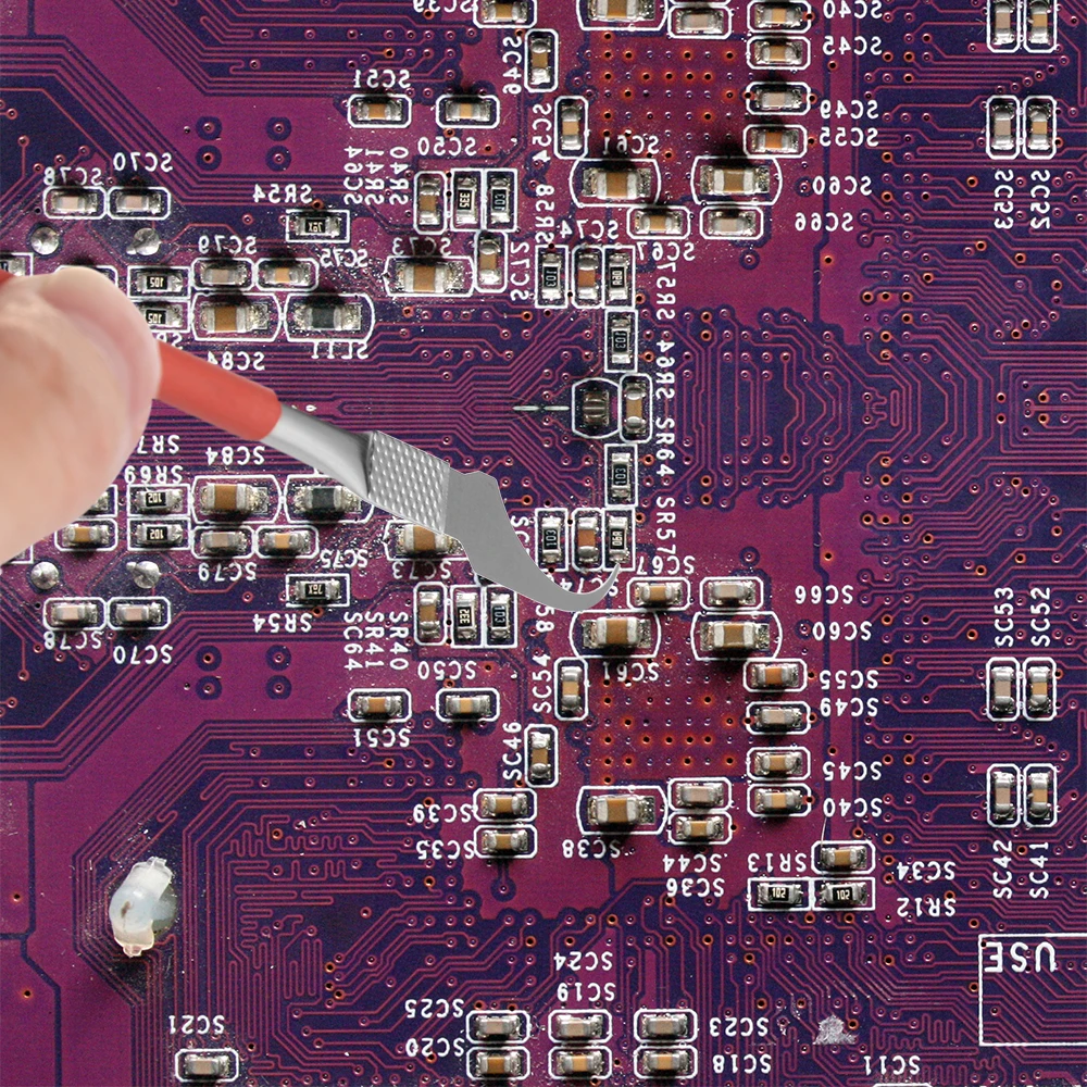 5 в 1 IC чип ремонт процессора скребок переделка NAND тонкое лезвие клей для удаления BGA нож для обслуживания ПК процессор инструмент материнская плата обслуживание