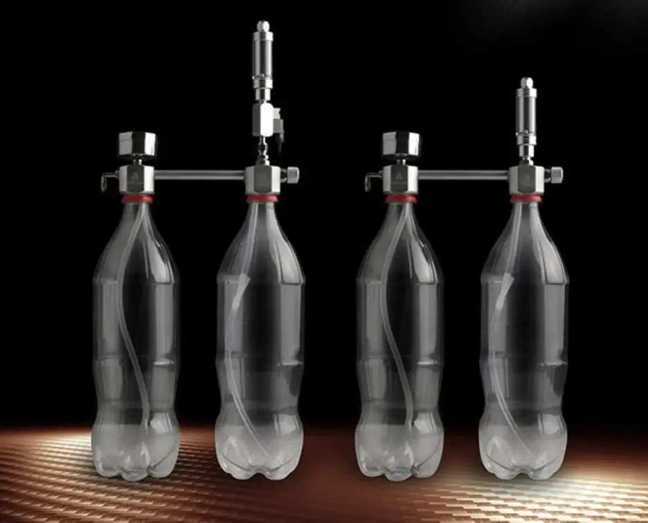 Аквариум DIY CO2 генератор системы комплект с регулировкой потока воздуха давления воды завод рыбы AquariumCo2Valve диффузор