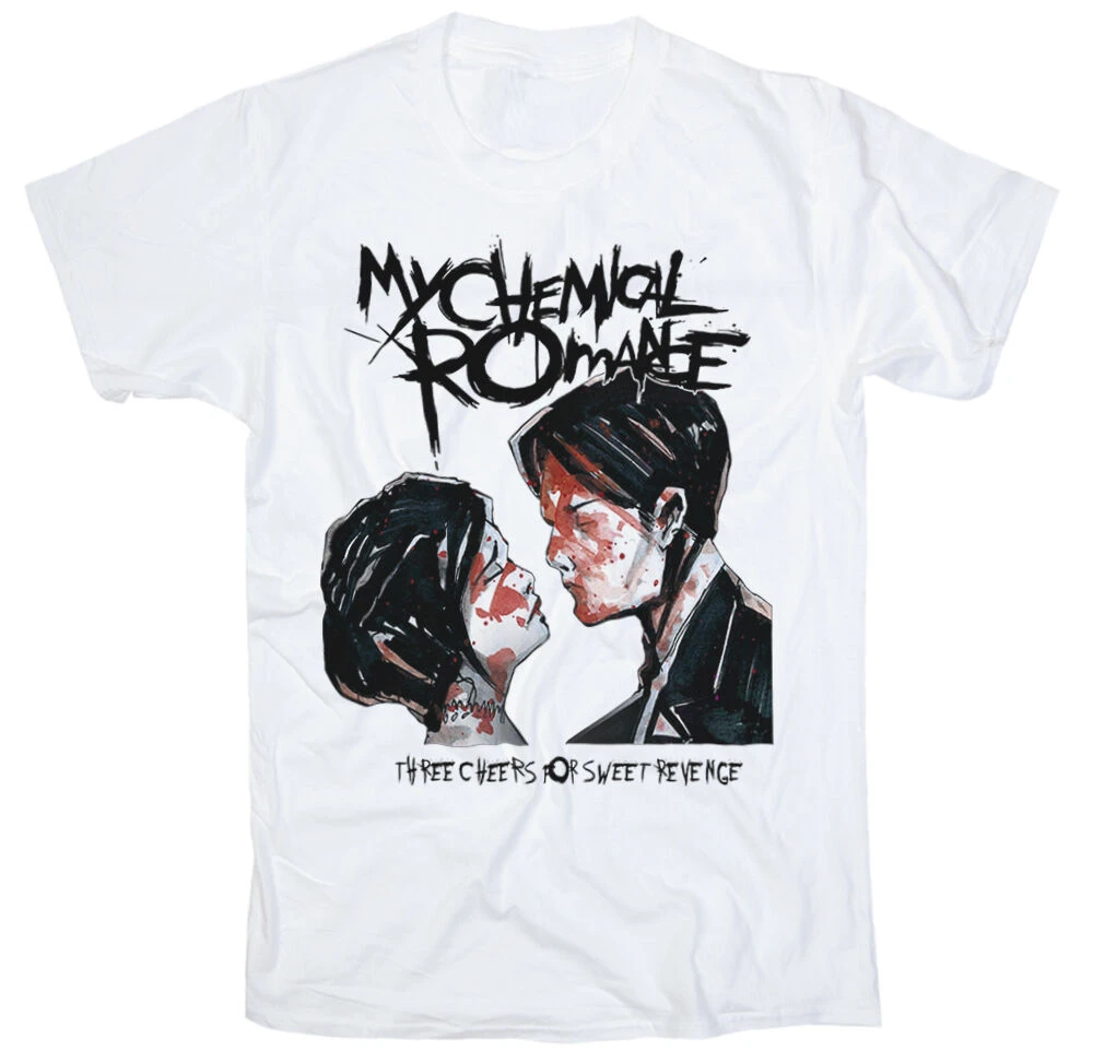 Новая мужская футболка с надписью Three Cheers For Sweet Revenge My Chemical Romance размеры s m l Xl logans