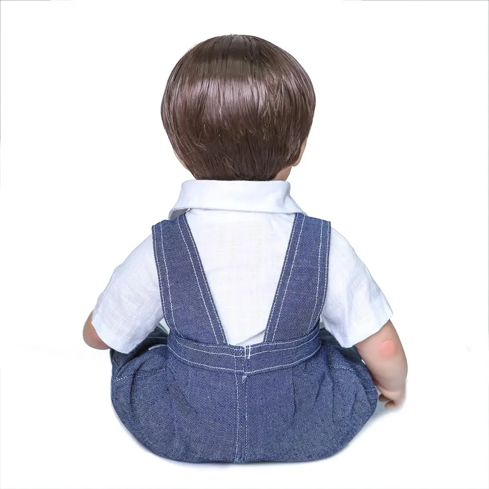 55 см оригинальная NPK полностью силиконовая кукла bebe Кукла reborn для маленьких