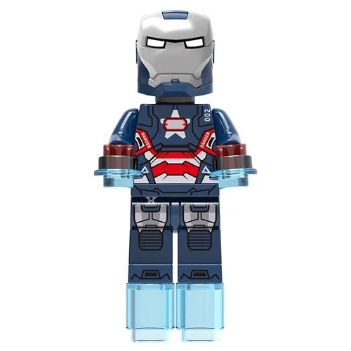 Супер Герои Марвел Мстители MK1-85 фигурки Железный человек Броня Тор военная машина Локи Hawkeye танос строительные блоки фигурка игрушки подарок - Цвет: 034-