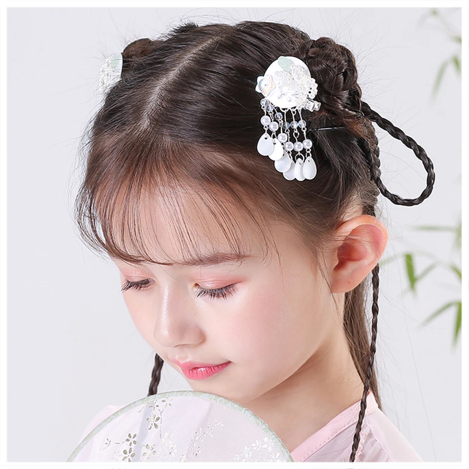 Китайская кисточка Фея HanFu Детский Стиль палочки для волос супер фея Hanfu головной убор