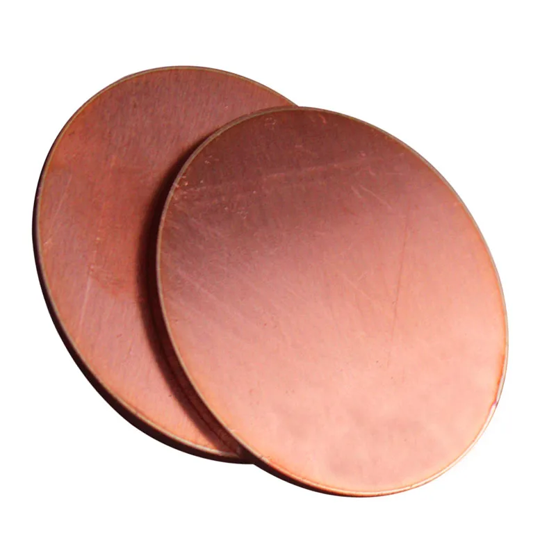 XMRISE Pure Copper Disc Sheet Round Circle Gasket Plate Circular H62 Copper CNC Metalworking Raw Materials Thickness 2mm,diameter100mm 1pc XMRISE Pure Copper Disc Sheet Round Circle Gasket Plate Circular H62 Copper CNC Metalworking Raw Materials Thickness 2mm,diameter100mm 1pc