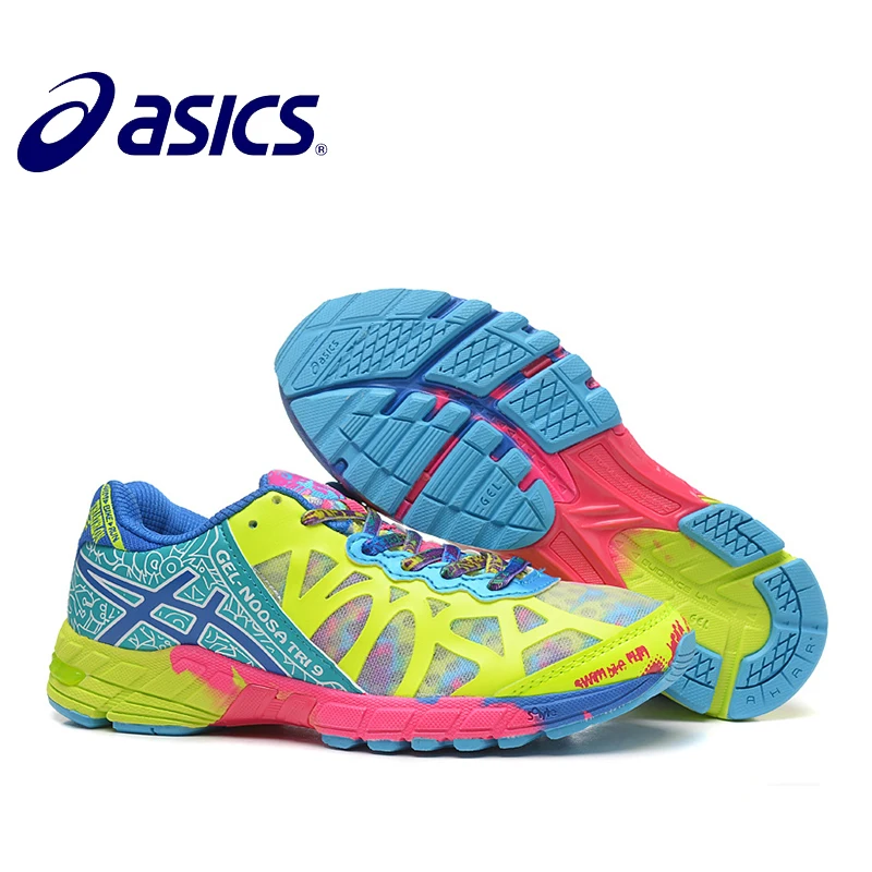 Оригинальные кроссовки Asics Gel-Noosa TRI9, женская обувь, дышащая обувь для бега для женщин, уличные кроссовки для тенниса, женские кроссовки Asics Gel