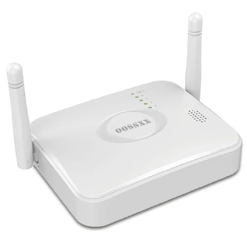 OOSSXX 4CH Беспроводной NVR комплект камер видеонаблюдения 2 шт 1080P 2.0MP Крытый Открытый IP камера беспроводной связи WiFi система видеонаблюдения