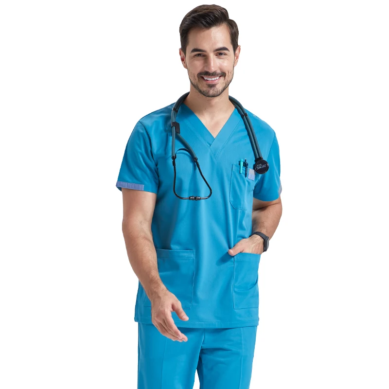 زي حريري للممرضات والعناية بالجمال، إضافة طبية للن...