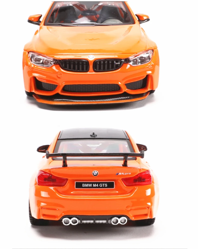 Maisto 1:24 bmw m4 gts simulação liga