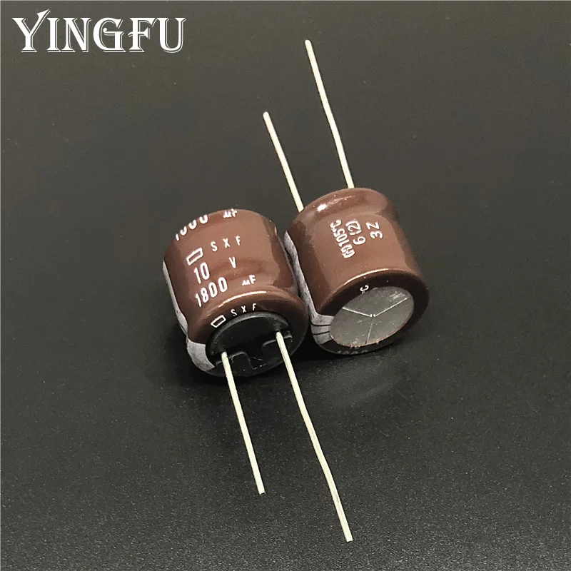10pcs/Lot 1800uF 10V NCC SXF Series 16x15mm Low impedance long life 10V1800uF Power supply