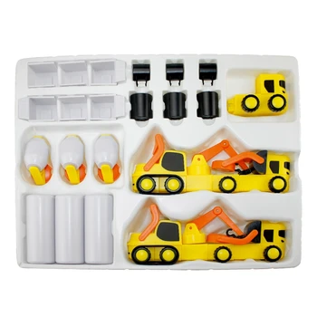 

FUN netic Construction Car DIY Assembled Car Sets netic Building Blocks Learning Set for Kids 49pcs