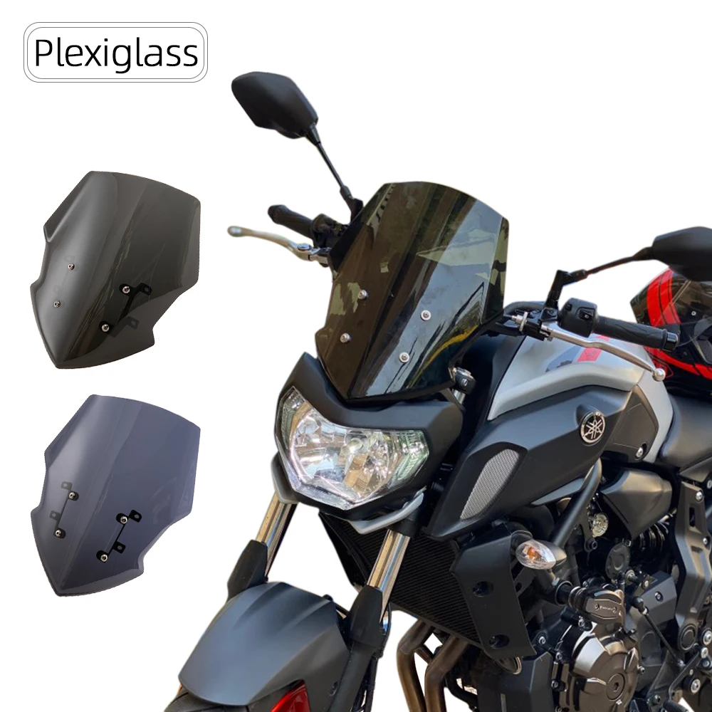 Ветровое стекло для мотоцикла YAMAHA MT07 FZ07 2018 2019 MT-07 MT 07 Parabris аксессуары мотоциклов