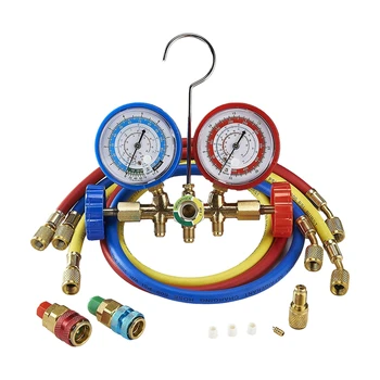 

Car Air Conditioning Refrigerant Manifold Gauge Set Freon Meter for R134A R12 R22 R502 Refrigerant