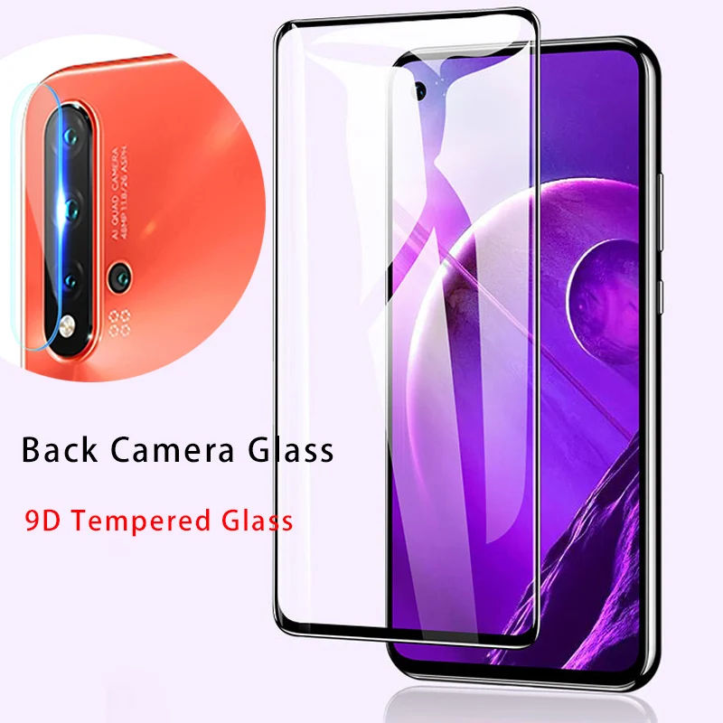 

9D Lens Protective Glass for 10i 20i 20S Play Camera Tempered Glass for Huawei Honor 20 Pro Screen Protector for Honor 10 9 Lite