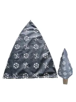 

2020 Non-woven Christmas Tree Protective Cover Christmas Gardening Decorations Winter Plants Cold And Insect-proof Tree Cover