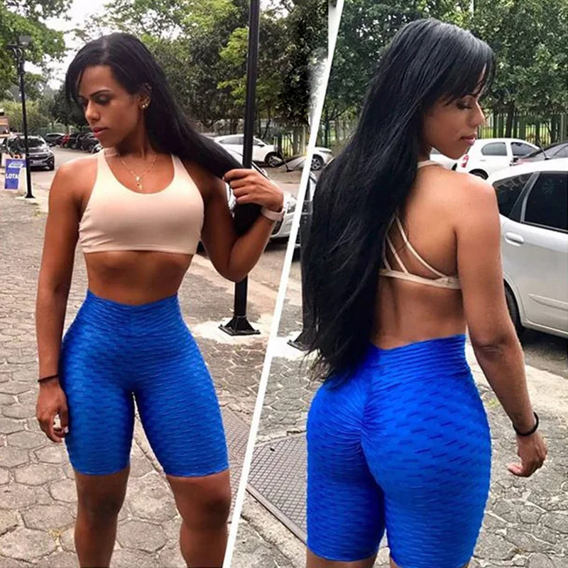 

X-HERR 2019 Sexy Sport Fitness Shorts Women Tummy Control Training Gym Shorts Running Shorts Quick Dry