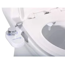 ABS Clean Body Implement No Electricity Intelligent Toilet Cover Woman Washer Flusher Close Stool Bidet Easy to Install