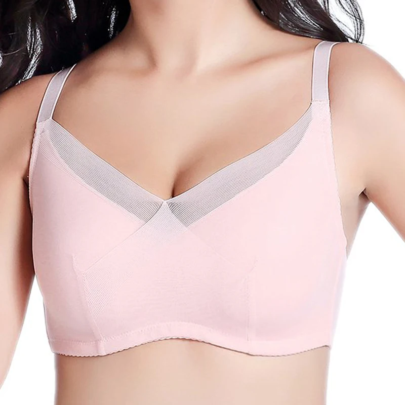 Mastectomy Bra Pocket Insertable Boobs Chest Enhancer Underwear for Silicone Breast Form Transvestite Cosdresser Ajusen |