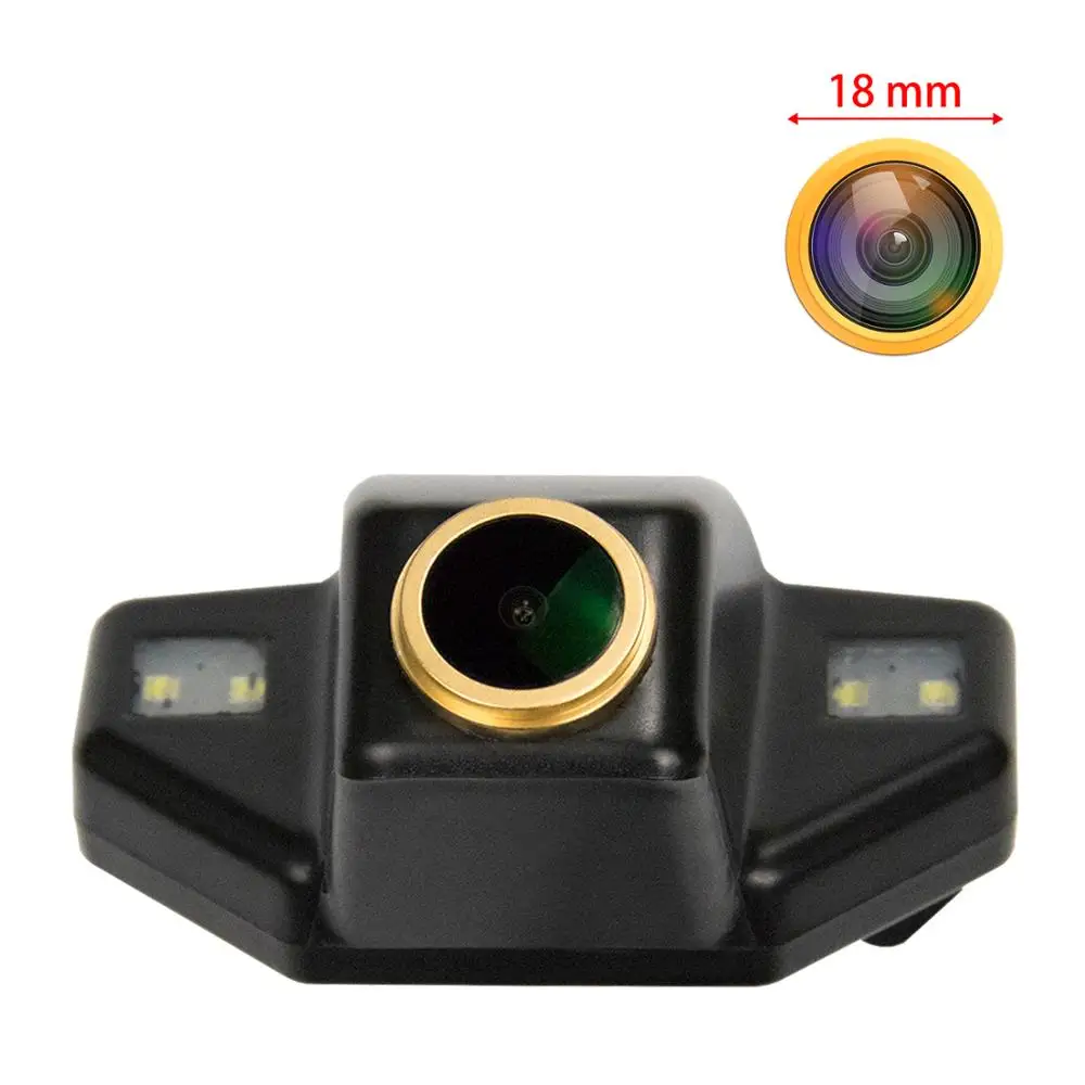 

Freezzmi Golden HD Car Rear View Reverse Camera for HONDA CRV CR-V Odyssey FIT hatackback Jazz Pllot Vezel HRV Civic EK FD