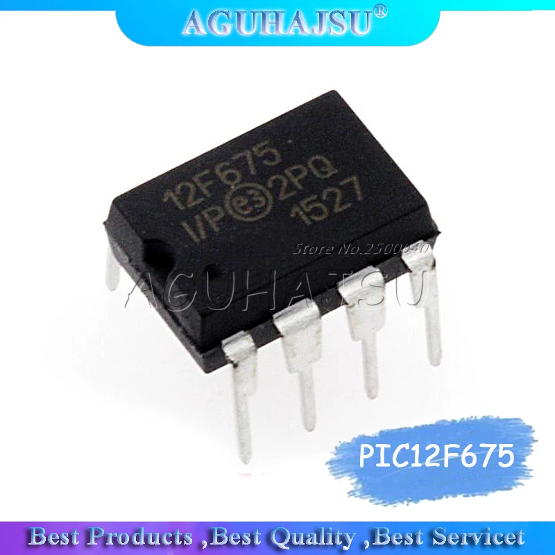 1 шт./лот PIC12F675-I/P 12F675 PIC12F675 = PIC12F629-I/P PIC12F629 12F629 SAME DIP-8 | Электронные компоненты и