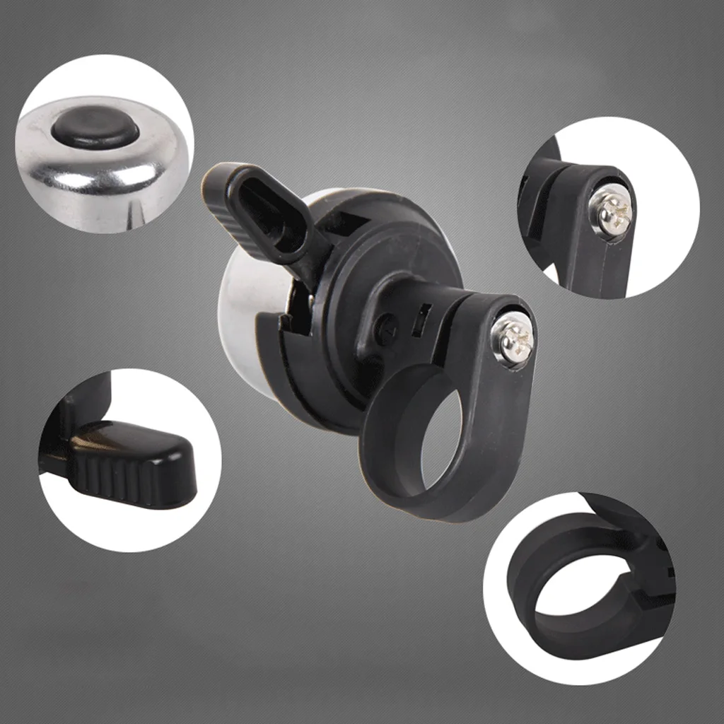 MTB Bike Accessories Copper Small Bike Bell Clear Sound Loud Horn Mountain MTB Bike Bicycle Bell for Adults Kids