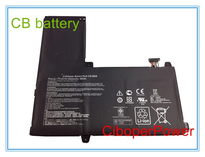 Оригинальное качество ноутбука Батарея для Q501L Q501LA BBI5T03 C41 N541 N54PNC3 14 8 V