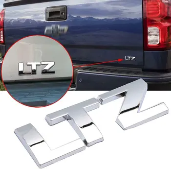 

2X LTZ Emblem 3D Logo Nameplate Auto Car Fender Sticker Fit For Silverado 1500 2500Hd 3500Hd Series