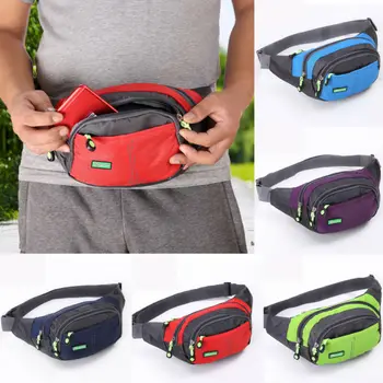 

Outdoor Sport Bum Bag Fanny Pack Travel Hiking Waist Money Belt Zip Pouch Wallet