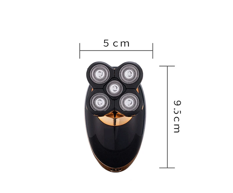 Surker, электрический триммер для волос, SK-7510, 5 в 1, электрическая машинка для стрижки волос, триммер для бороды, носа, электробритва, бритва, очищающее средство для лица, массаж