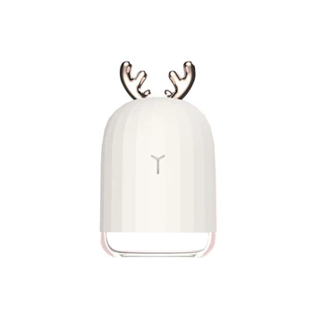 

Deer Air Humidifier Ultrasonic Cool Mist Adorable Essential Oil Diffusermini Humidifier Usb with Led Light Car Aromatherapy