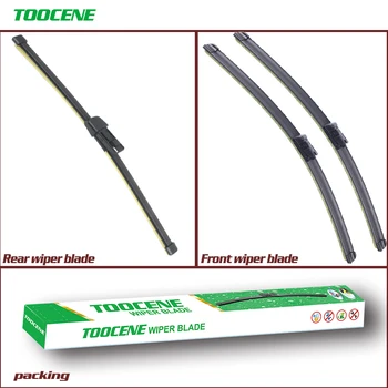 

Front and Rear Wiper Blades Set For VW Touran 2010-2015 2014 2013 2012 2011 Windshield Windscreen wiper 24"+18"+14"