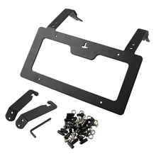 Кронштейн для переднего номерного знака, набор для крепления держателя, подходит для Tesla Black