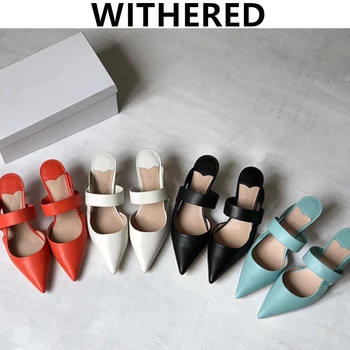 

Withered ins fashion blogger shoes women sandals england simple solid retro high-heeled cusp sandals women shoes woman women