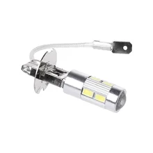 

1pc High Performance Led H3 10smd 10led5630 Highlight Fog Lights Led Driving Lights Fog Bulb Decoding Car