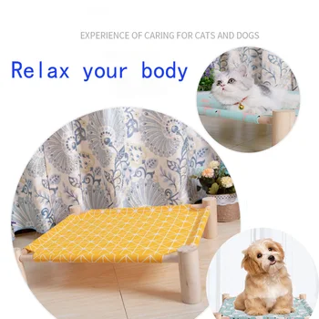 

Cat bed for all seasons cama mascotas perros Breathe and relax your body cama perro lavable Any pet can be use elevated dog bed