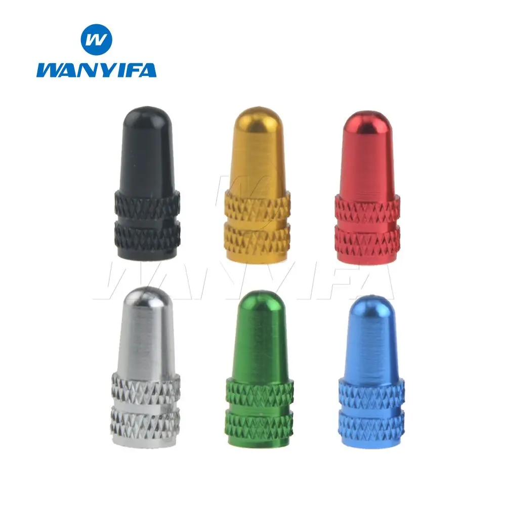 

4pcs Aluminum alloy Bicycle Tire Valve Cap Ultralight Mountain Road Bike Tyre Cap Tire Valve Protector MTB Accessories