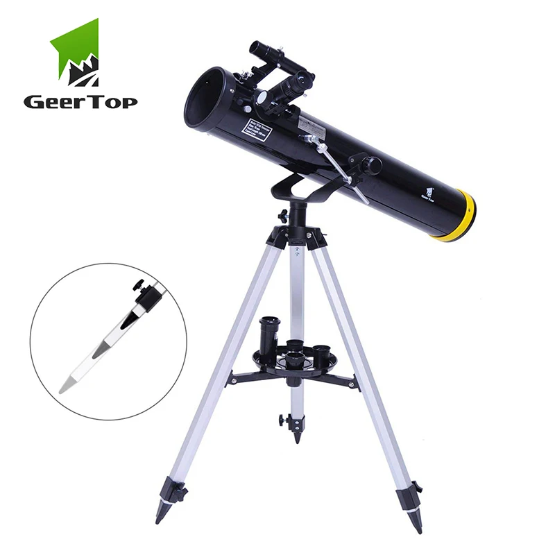 GeerTop Профессиональный астрономический телескоп с одним окуляром камера Oculaire четкое HD изображение ночного видения Focuser телескоп инструменты