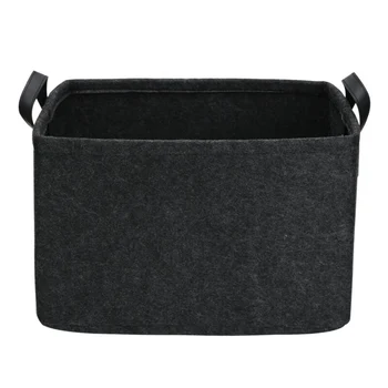 

Multifunction Perfect Felt Storage Basket Closet Toy Hamper Laundry Bag Shelf Box Container Desktop Organizer